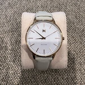 MVMT Watch rose gold and grey band